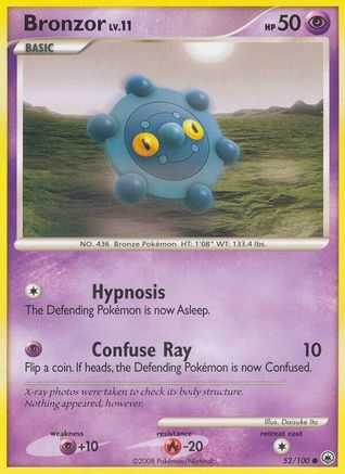 Bronzor (52/100) Reverse Holofoil [Majestic Dawn] - Common