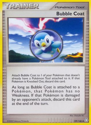 Bubble Coat (129/146) Reverse Holofoil [Legends Awakened] - Uncommon