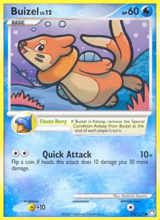 Buizel (075/123) [Mysterious Treasures] - Common