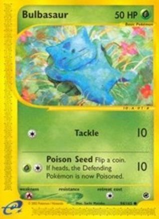 Bulbasaur (094/165) Reverse Holofoil [Expedition] - Common