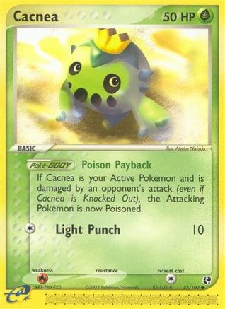 Cacnea (57/100) Reverse Holofoil [Sandstorm] - Common