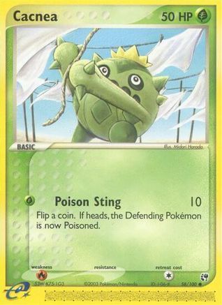 Cacnea (58/100) Reverse Holofoil [Sandstorm] - Common
