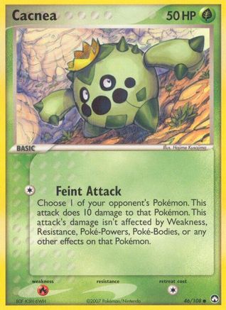 Cacnea (46/108) Reverse Holofoil [Power Keepers] - Common