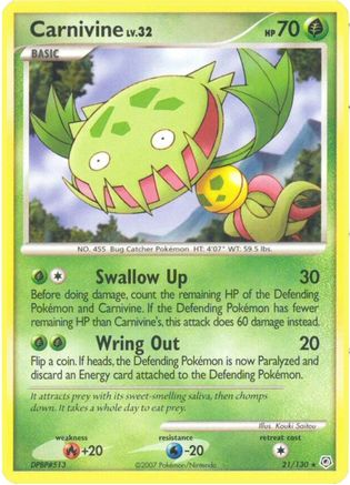 Carnivine (21/130) [Diamond and Pearl] - Rare