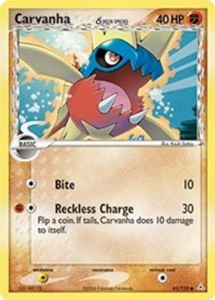 Carvanha (Delta Species) (061/110) [Holon Phantoms] - Common