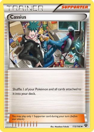 Cassius (115/146) [XY Base Set] - Uncommon