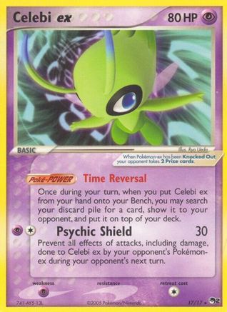 Celebi ex (Non-Holo) (17/17) [POP Series 2] - Ultra Rare