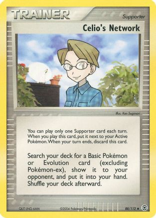 Celio's Network (088/112) Reverse Holofoil [FireRed & LeafGreen] - Uncommon