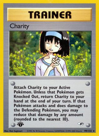 Charity (099/132) 1st Edition [Gym Heroes] - Rare
