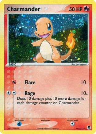 Charmander (113/112) [FireRed & LeafGreen] - Secret Rare