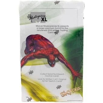 Upper Deck Marvel Masterpieces XL Hobby Box (2024)