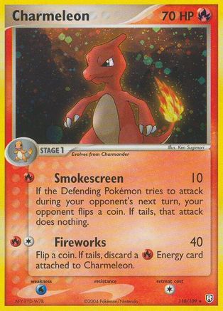 Charmeleon (110/109) Holofoil [Team Rocket Returns] - Secret Rare