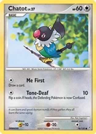 Chatot (74/130) [Diamond and Pearl] - Common