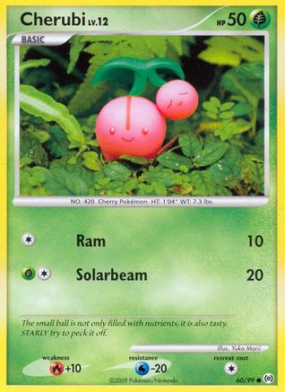 Cherubi (060/99) Reverse Holofoil [Arceus] - Common