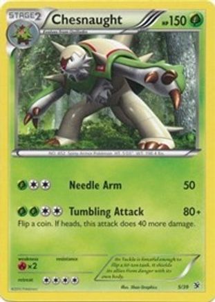 Chesnaught (5/39) [Kalos Starter Set] - Common