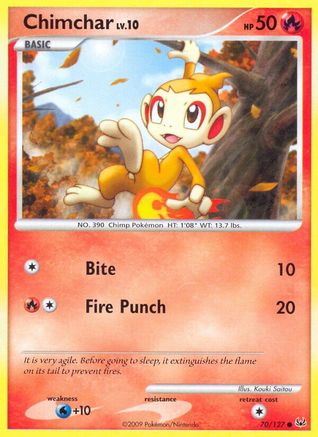 Chimchar (070/127) [Platinum] - Common