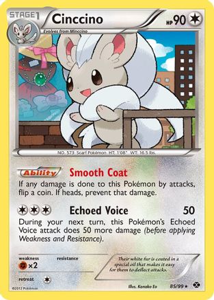 Cinccino (085/99) Holofoil [Next Destinies] - Holo Rare