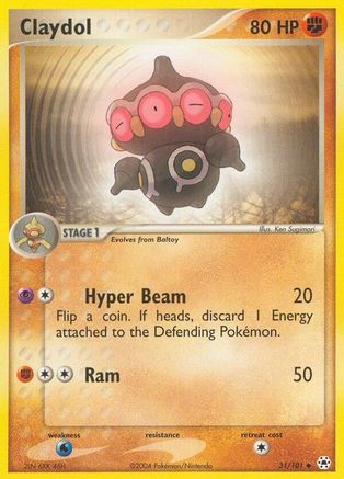 Claydol (31/101) [Hidden Legends] - Uncommon