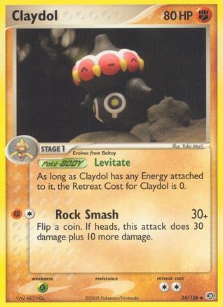 Claydol (24/106) [Emerald] - Uncommon
