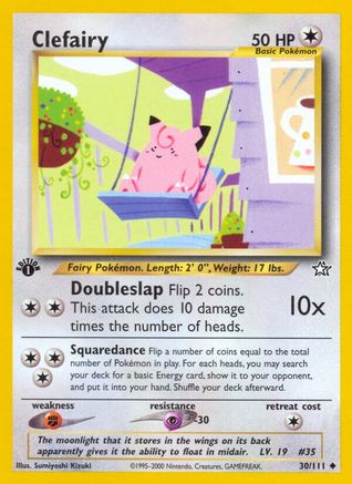 Clefairy (030/111) 1st Edition [Neo Genesis] - Uncommon