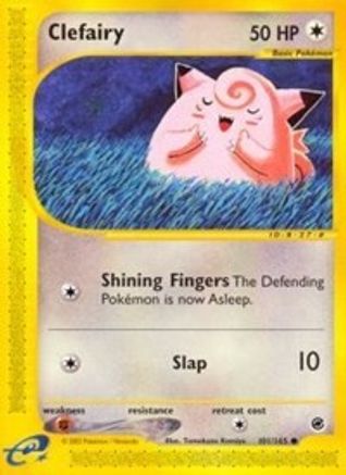 Clefairy (101/165) Reverse Holofoil [Expedition] - Common