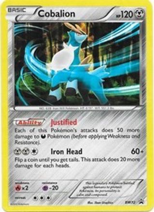 Cobalion - BW72 (BW72/101) Holofoil [Black and White Promos] - Promo