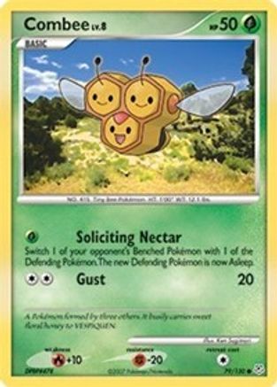 Combee (079/130) Reverse Holofoil [Diamond and Pearl] - Common