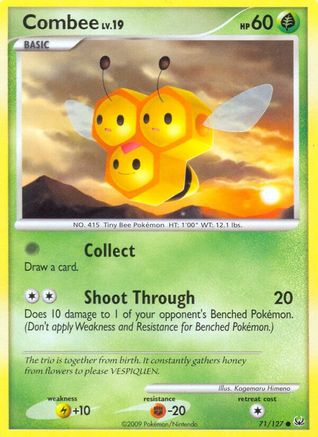 Combee (71/127) Reverse Holofoil [Platinum] - Common