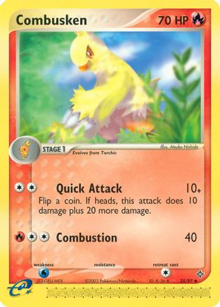 Combusken (25/97) [Dragon] - Uncommon