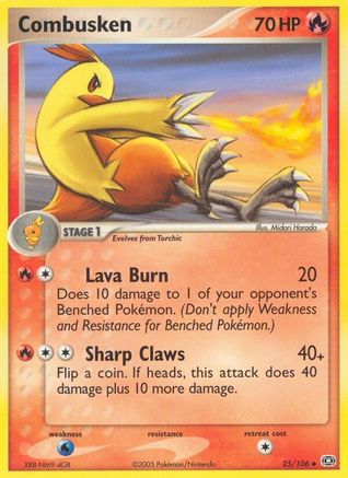 Combusken (25/106) [Emerald] - Uncommon