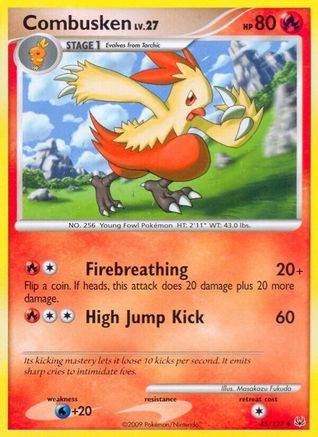 Combusken (45/127) [Platinum] - Uncommon