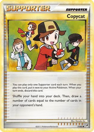 Copycat (077/95) Reverse Holofoil [Call of Legends] - Uncommon