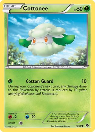 Cottonee (10/98) [Emerging Powers] - Common