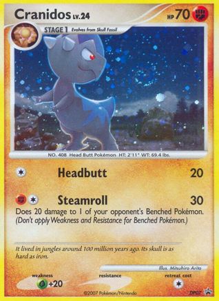 Cranidos - DP07 (DP07/56) Holofoil [Diamond and Pearl Promos] - Promo