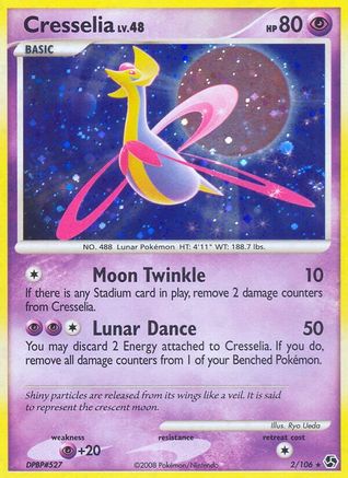 Cresselia (2/106) Holofoil [Great Encounters] - Holo Rare