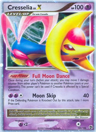 Cresselia LV.X (103/106) Holofoil [Great Encounters] - Ultra Rare