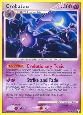Crobat (23/123) Reverse Holofoil [Mysterious Treasures] - Rare