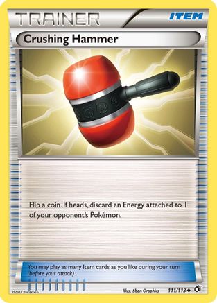 Crushing Hammer (111/113) Reverse Holofoil [Legendary Treasures] - Uncommon