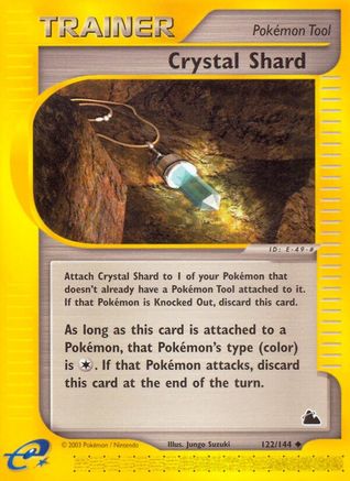 Crystal Shard (122/144) Reverse Holofoil [Skyridge] - Uncommon