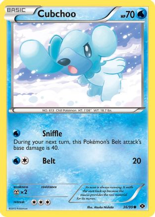 Cubchoo (36/99) [Next Destinies] - Common