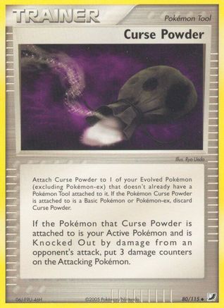 Curse Powder (80/115) Reverse Holofoil [Unseen Forces] - Uncommon