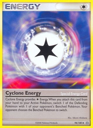 Cyclone Energy (94/100) Reverse Holofoil [Stormfront] - Uncommon