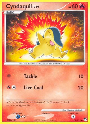 Cyndaquil (079/123) Reverse Holofoil [Mysterious Treasures] - Common