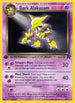 Dark Alakazam (18) (18) 018  - 1st Edition Team Rocket - Rare