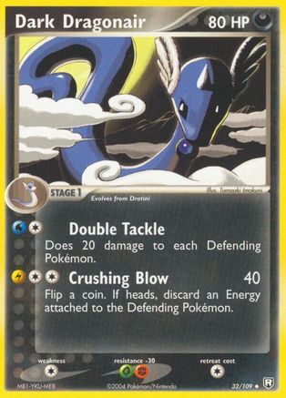 Dark Dragonair (032/109) Reverse Holofoil [Team Rocket Returns] - Uncommon