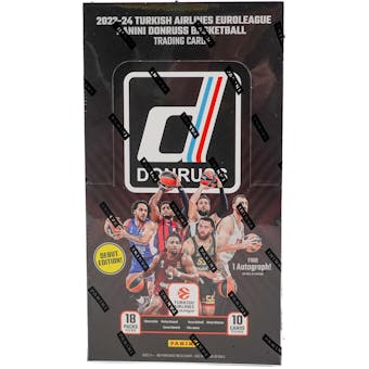 2023-24 Panini Donruss Turkish Airlines Euroleague Basketball Hobby Box