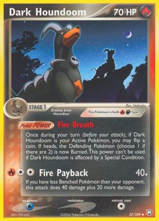 Dark Houndoom (037/109) [Team Rocket Returns] - Uncommon