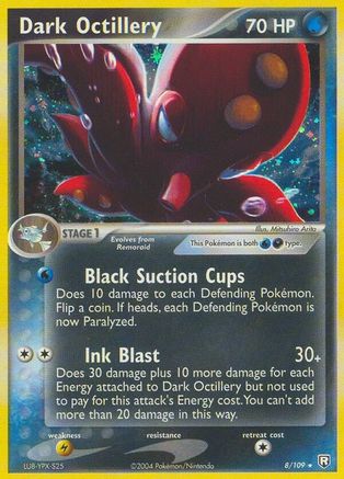 Dark Octillery (008/109) Holofoil [Team Rocket Returns] - Holo Rare