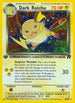 Dark Raichu 083  - 1st Edition Holofoil Team Rocket - Secret Rare