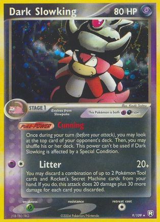 Dark Slowking (009/109) Holofoil [Team Rocket Returns] - Holo Rare